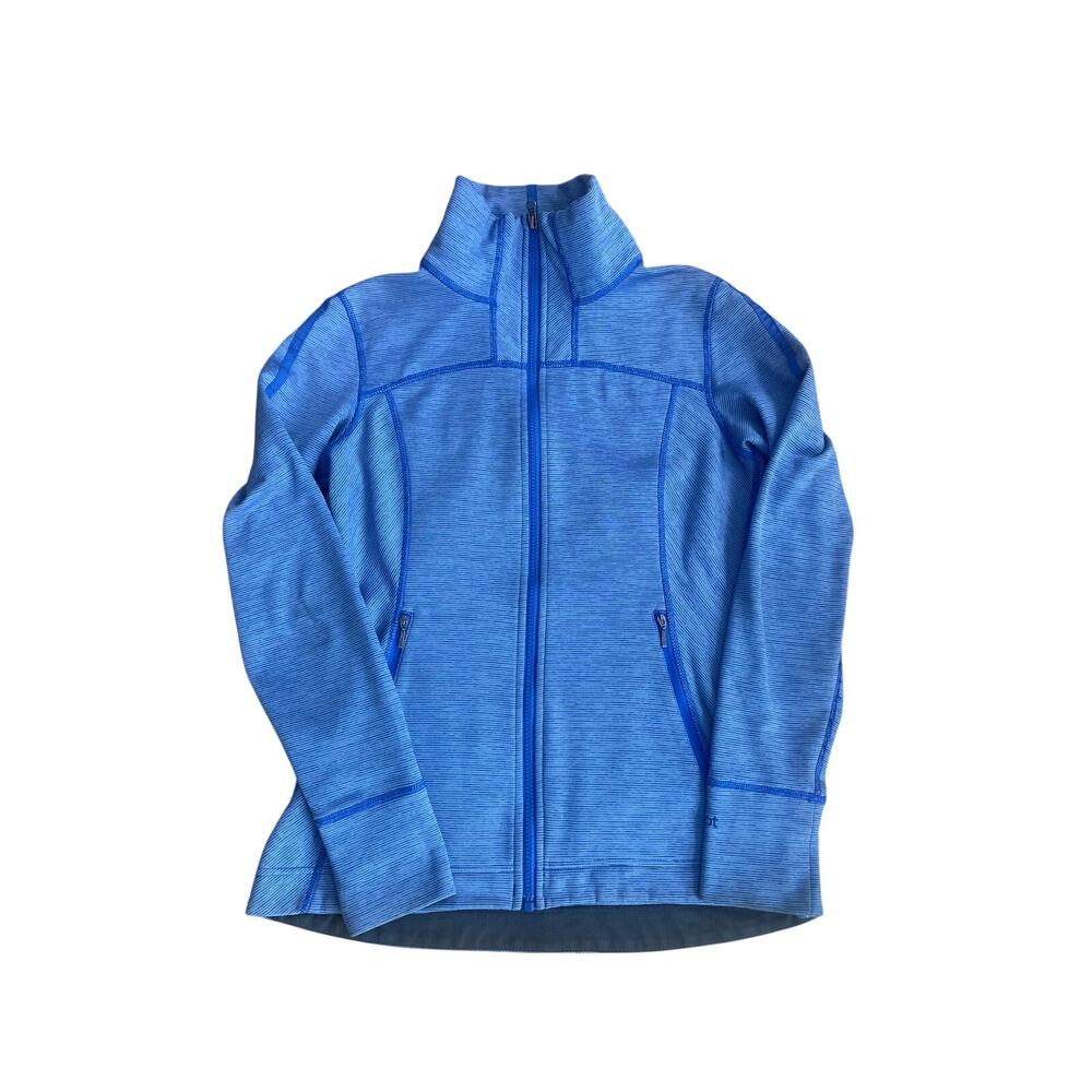 Marmot women's full-zip athletic jacket Blue Women M #0397